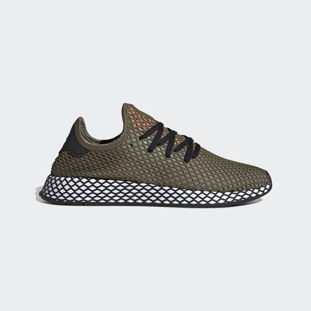 Adidas Deerupt Runner Férfi Utcai Cipő - Zöld [D31131]